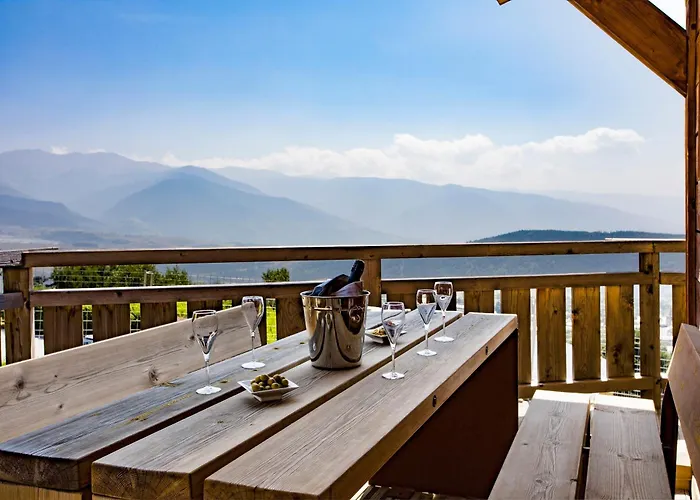 Semesterbostad Niyama - Avec Jacuzzi Et Station A Pied Font-Romeu-Odeillo-Via